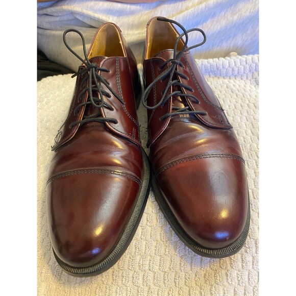 Cole Haan Mens Oxblood Leather Cap Toe Oxfords SZ 11.5A/USA/Excellent main image 4